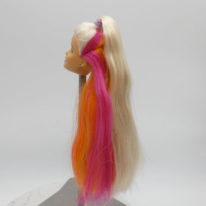 Barbie Rainbow Sparkle Hair Doll Medium Light Neutra Skin 2018 Mattel FXN96