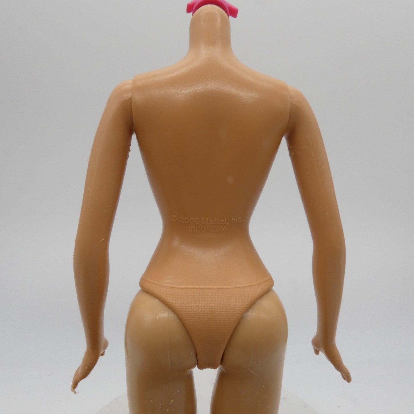 Barbie Beach Glam Doll Fashion Fever Body Flat Beach Feet 2007 Mattel K8383