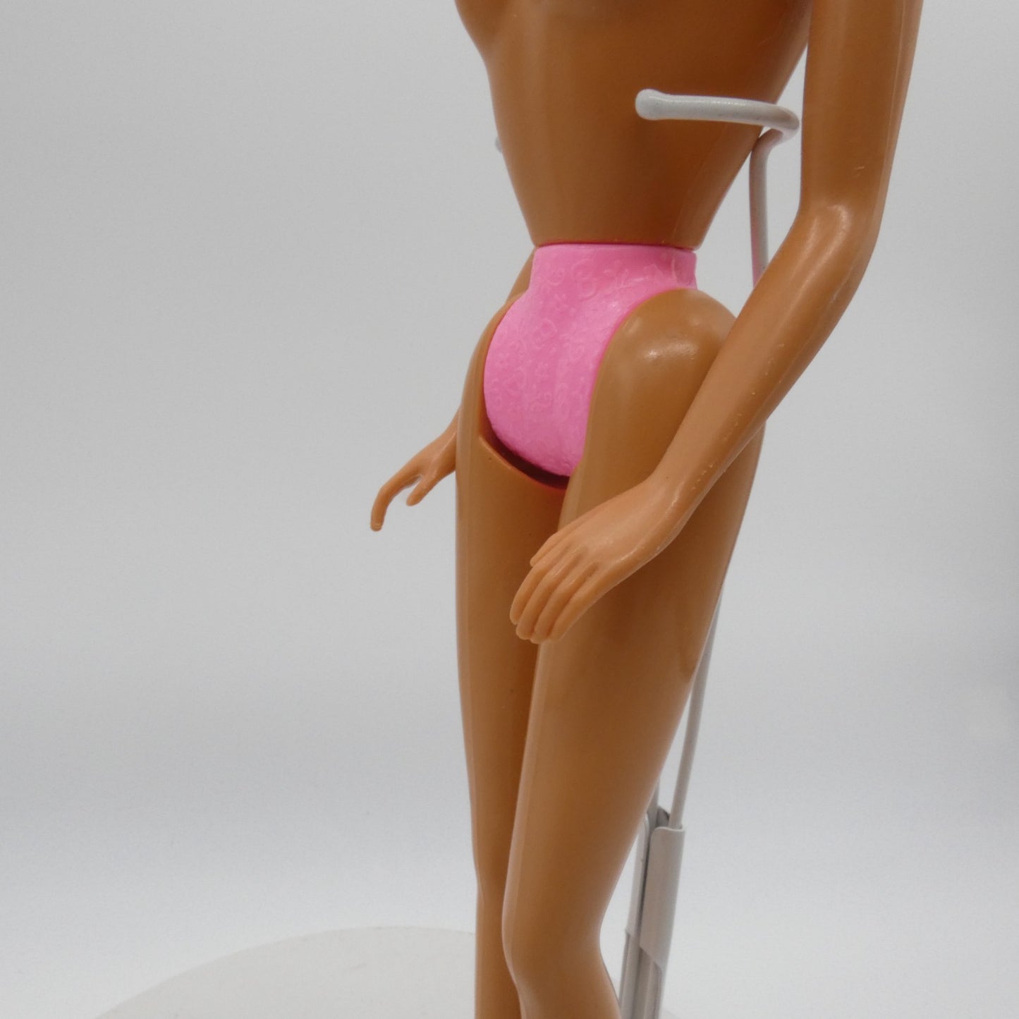 Barbie Doll Superstar Era Body Only TNT Molded Ballet Shoes Mattel 80s Indonesia