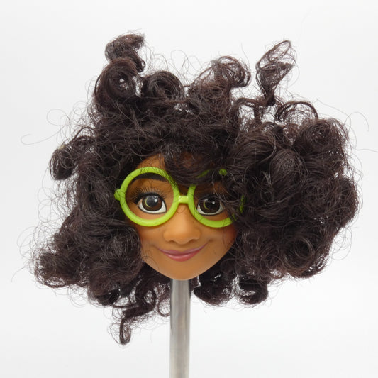Disney Encanto Mirabel Madrigal Doll Head Latina Curly Hair Jakks Pacific