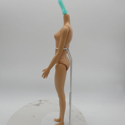 Barbie Lost Birthday Fashionistas Doll Body Straight Arms 2021 Mattel GTM82